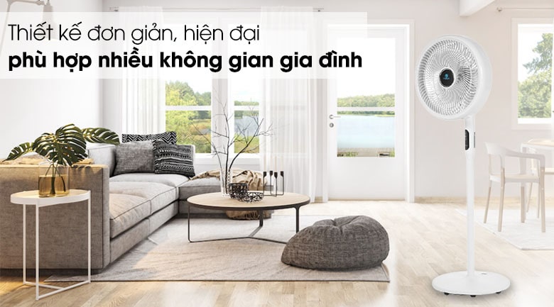 Quạt Hawonkoo có thiết kế đơn giản, hiện đại