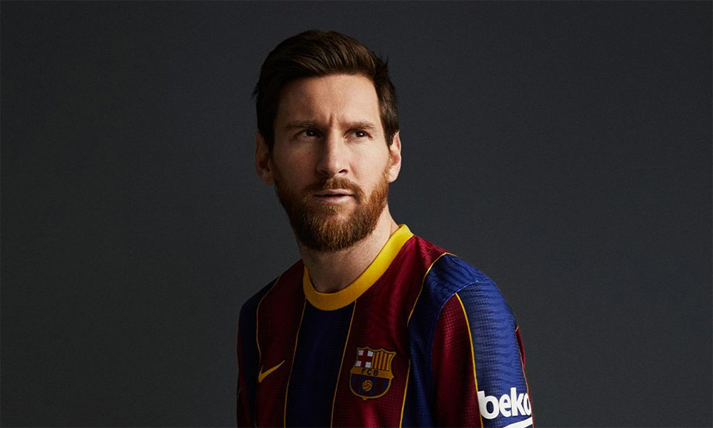 Bức ảnh Messi ăn mừng 4