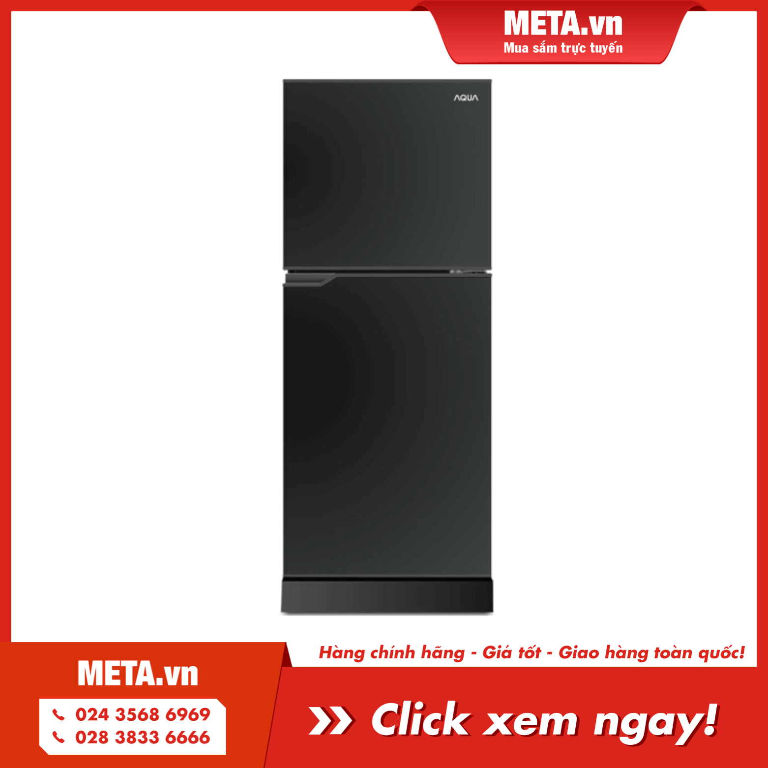 Mua ngay Tủ lạnh Aqua 130 lít AQR-T150FA (BS)