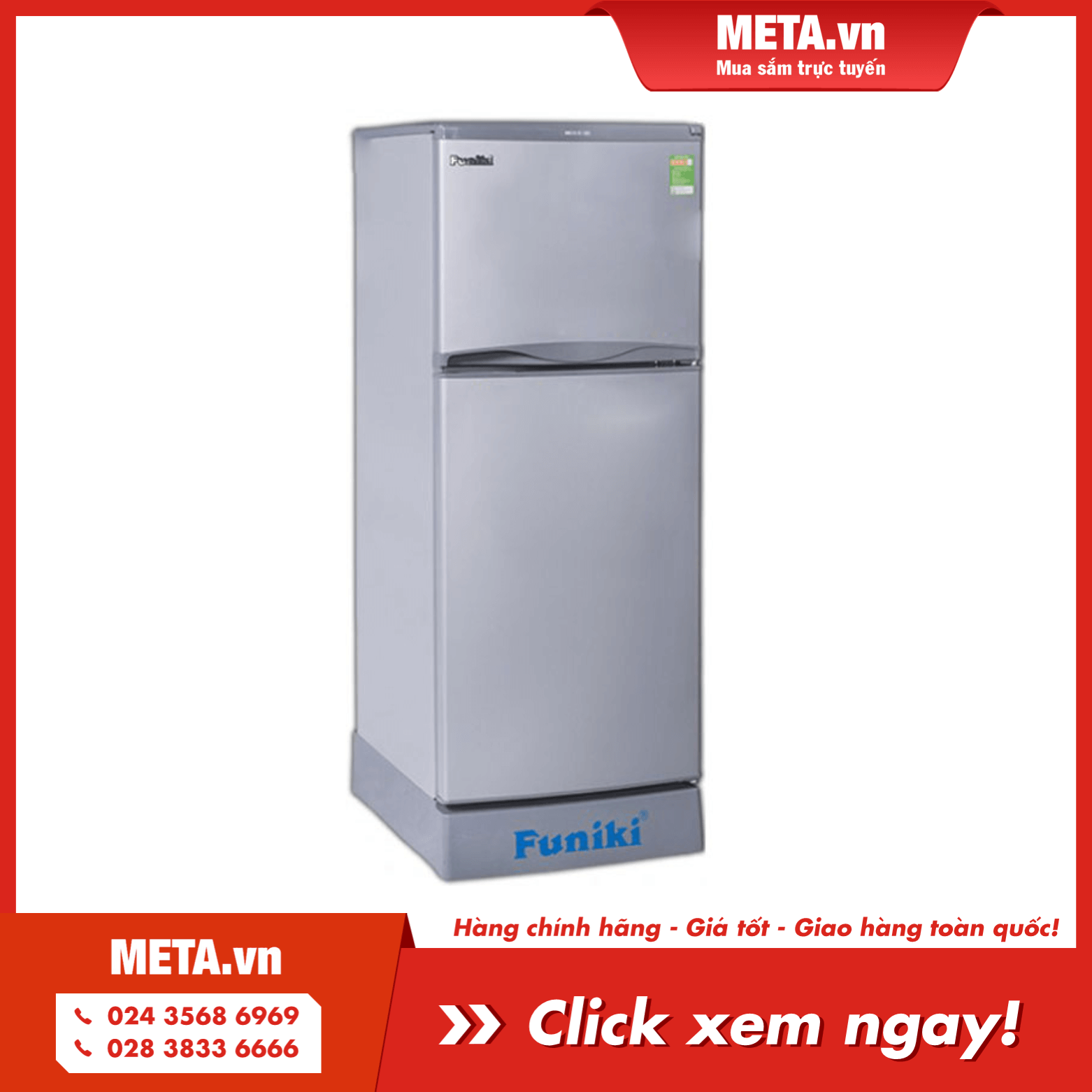 Mua ngay Tủ lạnh Funiki FR-152CI (150 lít, không ngăn sương)