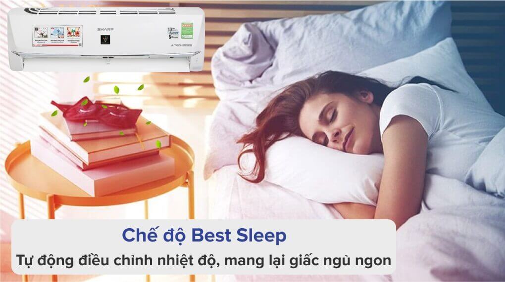 Chế độ ngủ tốt nhất tự động điều chỉnh nhiệt độ