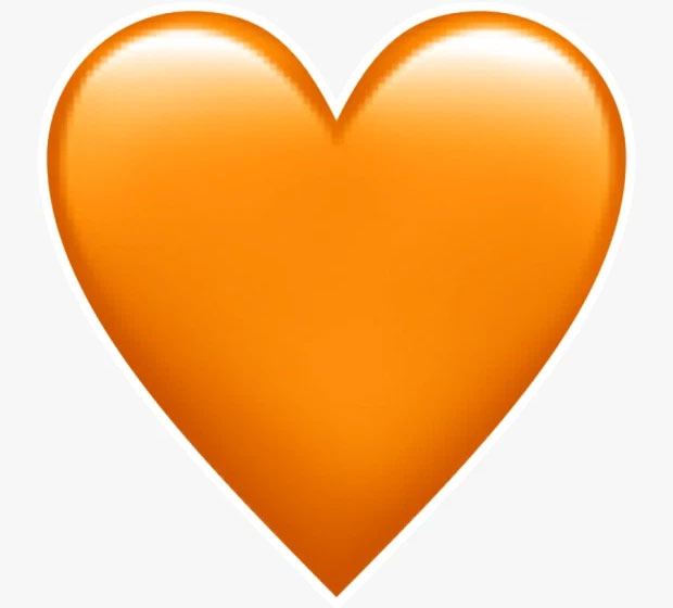 Ý nghĩa trái tim cam