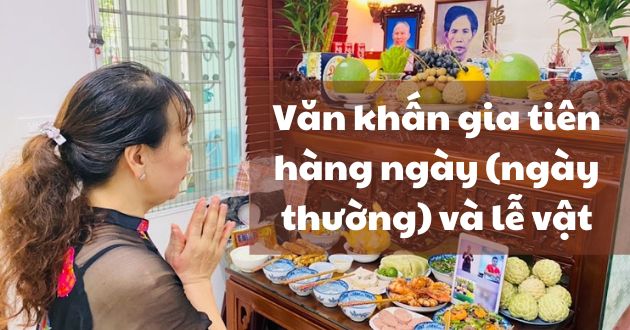 Lời thề của tổ tiên hàng ngày