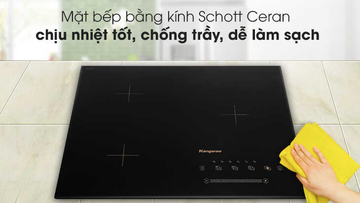 Chọn bếp đốt bằng củi thật, mặt kính chịu nhiệt tốt