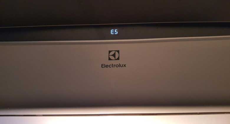 Máy lạnh Electrolux bị lỗi E5