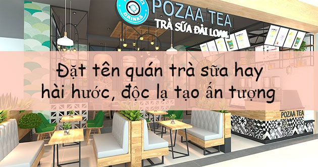 Tên cửa hàng sữa