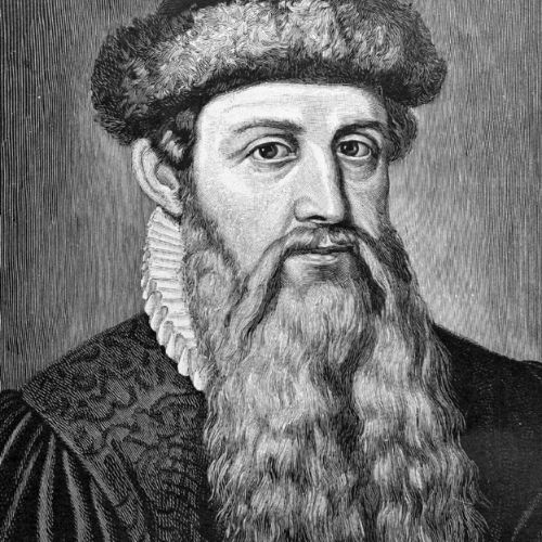 Chân dung Johannes Gutenberg (1400 - 1468)