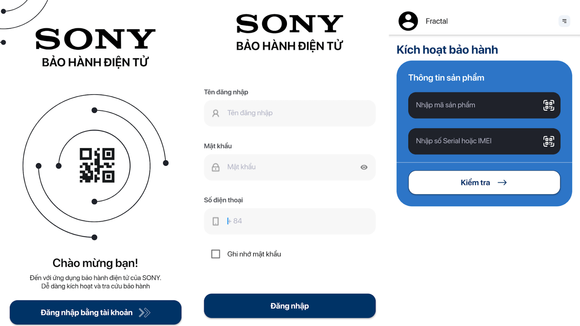 Cách kích hoạt bảo hành điện tử cho tivi Sony