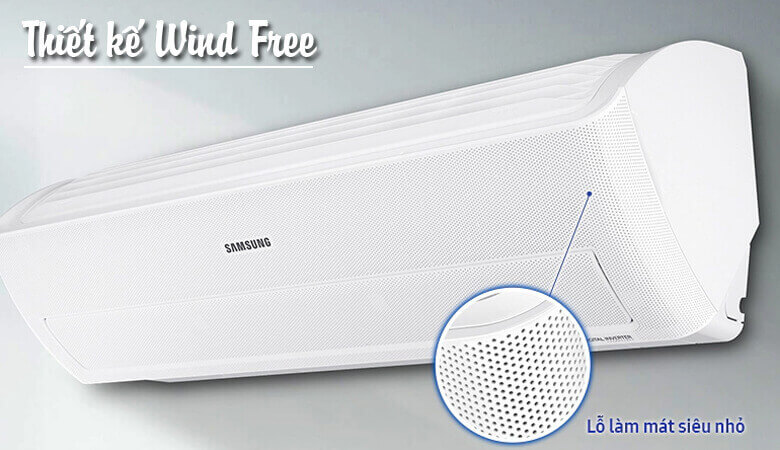 Công nghệ điều hòa không khí Samsung Wind Free ™ làm mát nhẹ nhàng