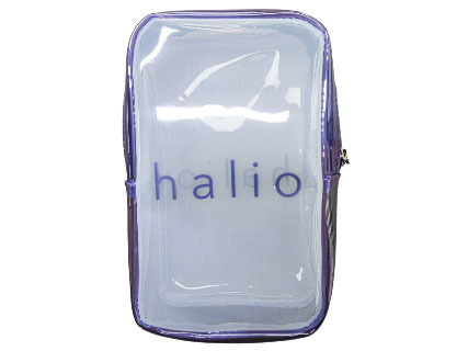 Túi đựng mỹ phẩm Halio Purple Jelluy Bag