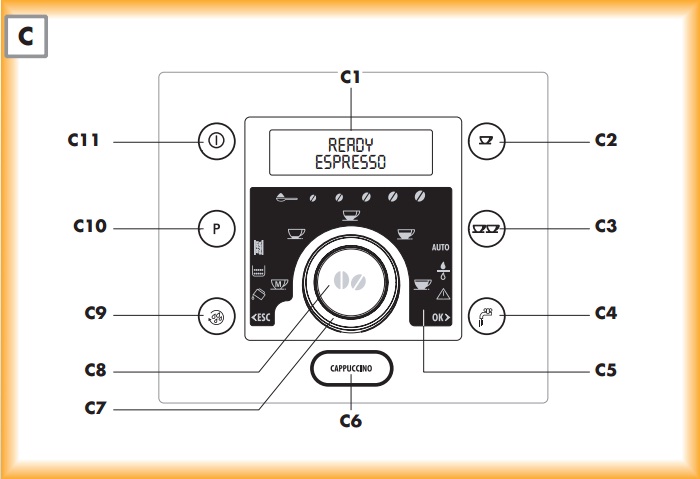 Cấu tạo bình sữa của máy pha cà phê DeLonghi ESAM5500.M