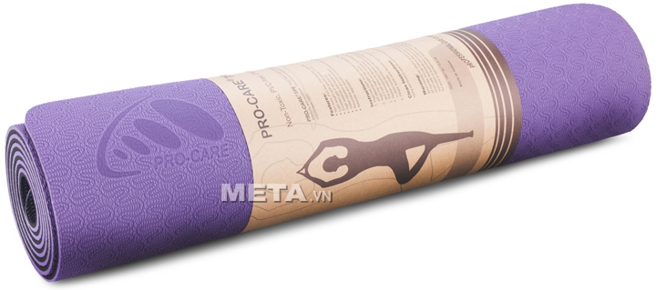 Thảm tập Yoga TPE Pro-01 (Pro John) có kích thước 175cm x 61cm, không thấm nước Thảm tập Yoga TPE Pro-01