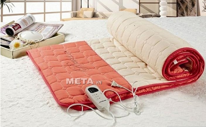 Chăn đệm điện Chăn đệm điện có nhiều thiết kế, mẫu mã đa dạng