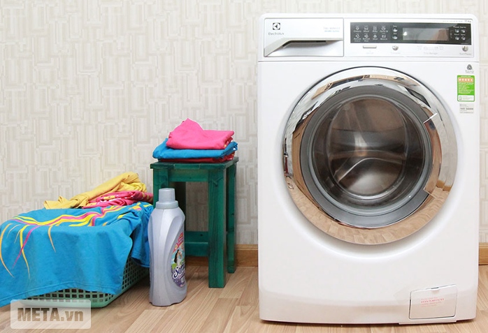 Máy giặt lồng ngang có khả năng hoạt động êm ái, tiết kiệm điện