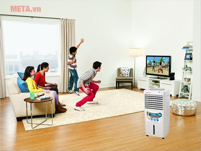 Quạt điều hòa Sunhouse SHD7725 dùng cho phòng có diện tích 23 mét vuông. Quạt điều hòa Sunhouse SHD7725 dùng cho phòng có diện tích 23 mét vuông.