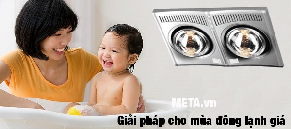 Công dụng của đèn sưởi nhà tắm Công dụng của đèn sưởi nhà tắm