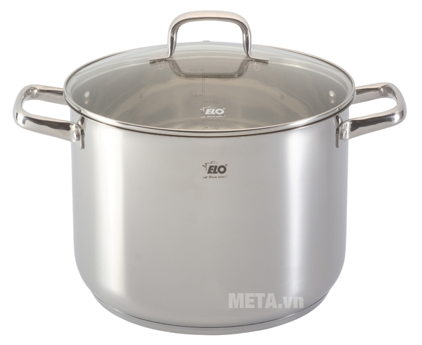 Cách luộc gà cánh tiên siêu chuẩn cho đêm giao thừa Nồi luộc gà Elo Oscar Stock Pot 28cm