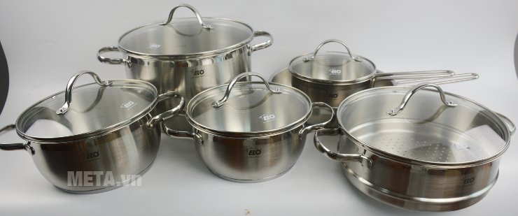 Bộ nồi Elo Zeta 6 chiếc Bộ nồi Elo Zeta 6 chiếc
