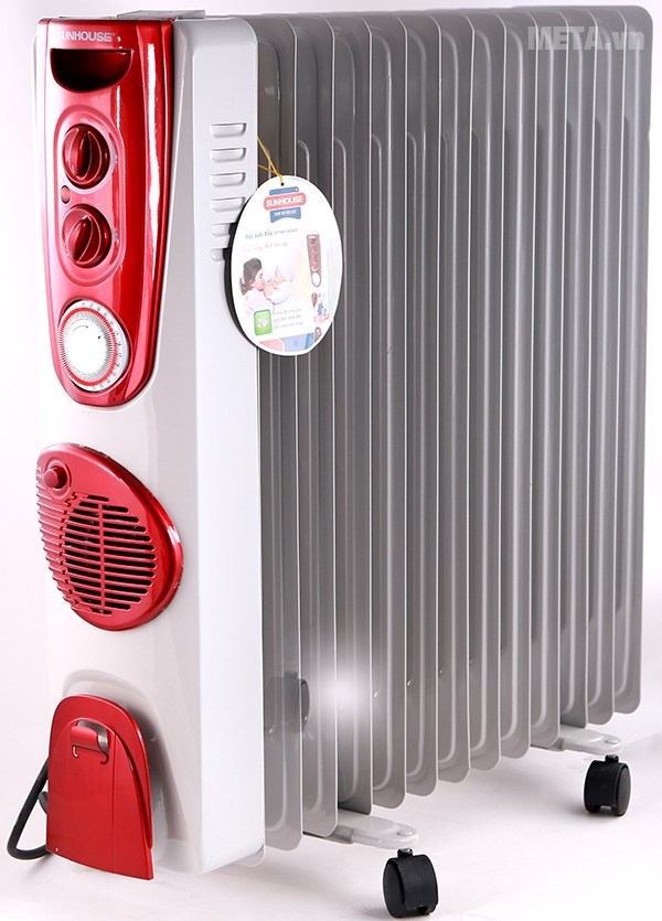 Máy sưởi dầu Sunhouse 13 thanh SHD7083 Máy sưởi dầu Sunhouse 13 thanh SHD7083