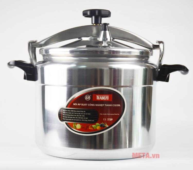 Nồi áp suất công nghiệp Tianxi C32 làm bằng hợp kim nhôm an toàn cho sức khỏe Nồi áp suất công nghiệp Tianxi C32 làm bằng hợp kim nhôm an toàn cho sức khỏe