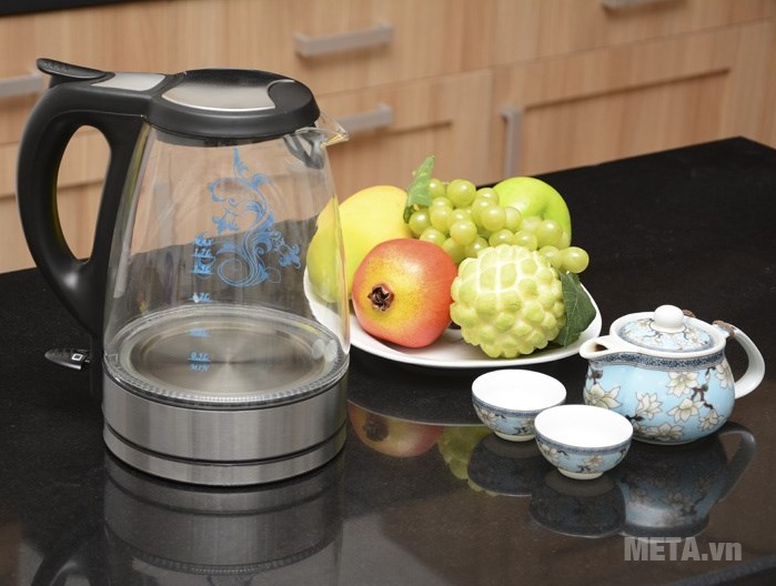 ấm siêu tốc thủy tinh Ấm siêu tốc