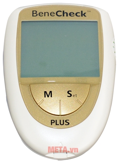 Máy đo đường huyết 3 trong 1 Benecheck Plus có màn hình LCD Máy đo đường huyết 3 trong 1 Benecheck Plus có màn hình LCD