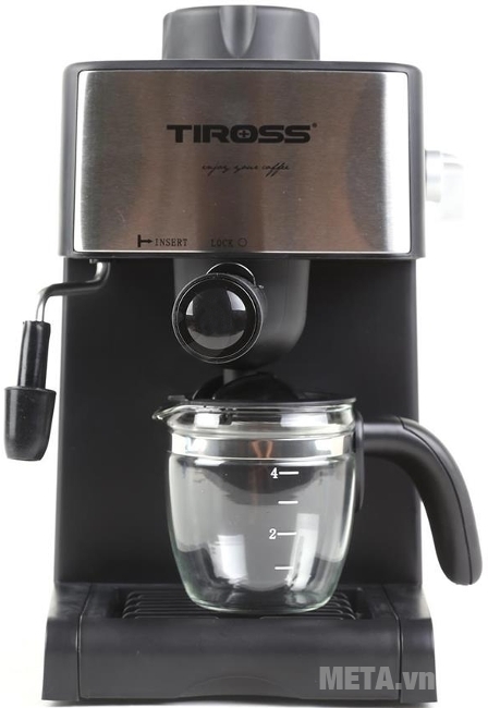 Máy pha cà phê Espresso Tiross TS-621 màu đen Tiross TS-621
