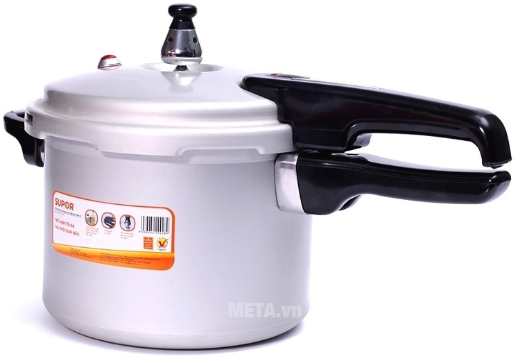 Nồi áp suất oxy hóa mềm bếp điện từ Supor YL183F5 (3,5 lít) có tay cầm chắc chắn. Nồi áp suất oxy hóa mềm bếp điện từ Supor YL183F5 (3,5 lít) có tay cầm chắc chắn.