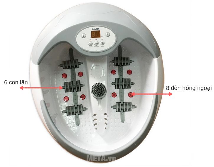 Bồn massage chân Beurer FB-50 giúp chăm sóc sức khỏe đôi chân mỗi ngày. Bồn massage chân Beurer FB-50 giúp chăm sóc sức khỏe đôi chân mỗi ngày.