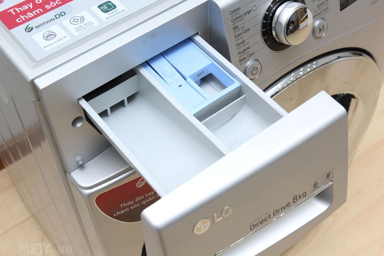 Khay chứa xà phòng/nước xả của máy giặt lồng ngang LG F1408NPR 