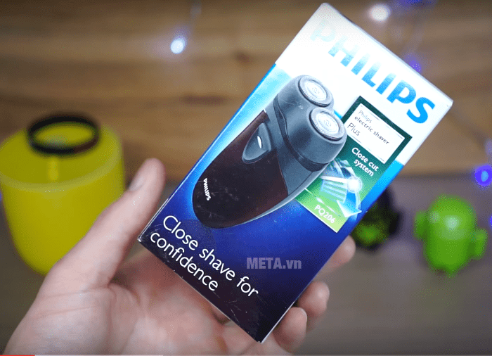 Hộp máy cạo râu không dây Philips PQ206 nhỏ gọn Hộp máy cạo râu không dây Philips PQ206 nhỏ gọn