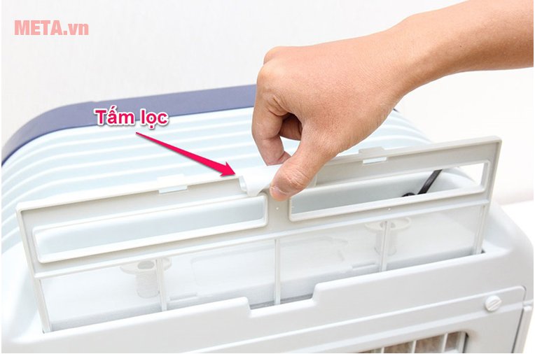 Quạt điều hòa giúp làm sạch không khí Quạt điều hòa giúp làm sạch không khí